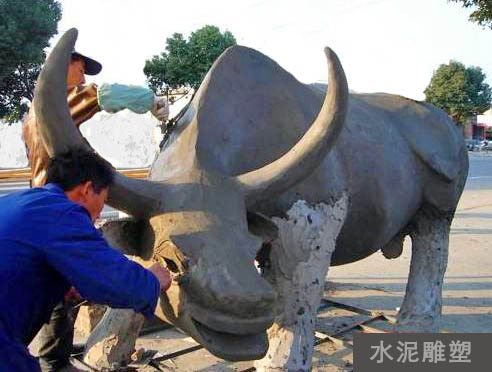 云南寶山水泥雕塑動物－北京淡水河谷水泥雕塑動物