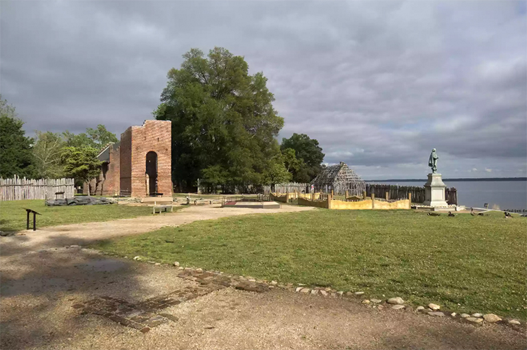 詹姆斯敦殖民地詹姆斯堡遺址弗吉尼亞殖民地國(guó)家歷史公園