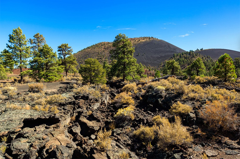 日落火山口火山國(guó)家歷史文